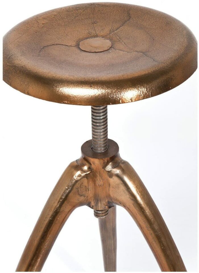 78694 kare design tripod дизайнерски бар стол бар стол медно розово злато луксозно обзавеждане мебели каре