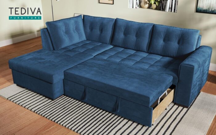 ъглов диван верано разтегателен диван