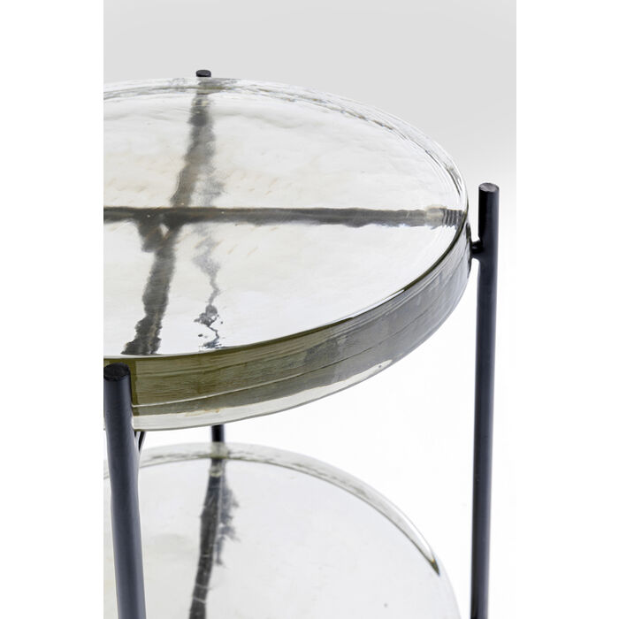 85733 kare design ice double дизайнерска помощна маса стъклена маса нощно шкафче луксозно обзавеждане дизайнерски мебели Каре