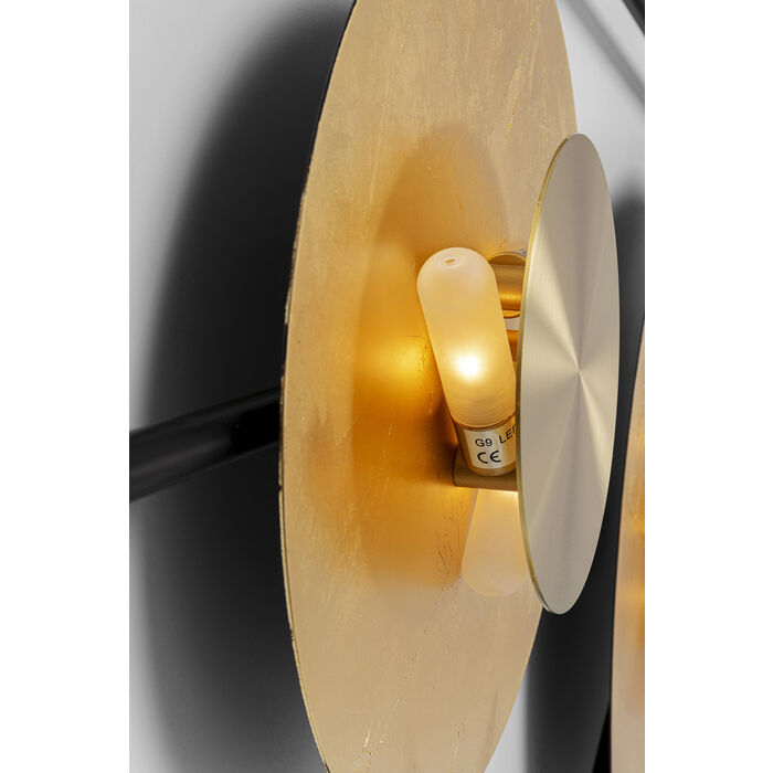 52524 kare design wall lamp disc дизайнерска стенна лампа златна лампа дизайнерски мебели ламп луксозно обзавеждане каре