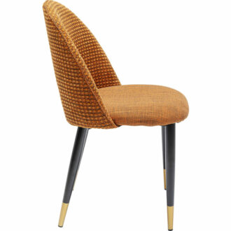 80003 kare design hudson chair дизайнерски стол плюшена тапицерия жълт стол луксозно обзавеждане дизайнерски мебели каре