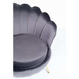 85671 kare design water lily дизайнерско кресло сиво златно кресло луксозно обзавеждане мебели каре